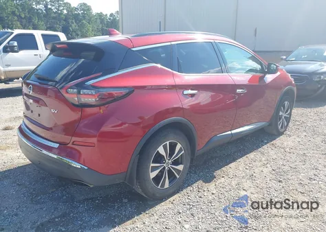 2020 Nissan Murano Sv Fwd из США, поврежденный, VIN 5N1AZ2BJ9LN155192